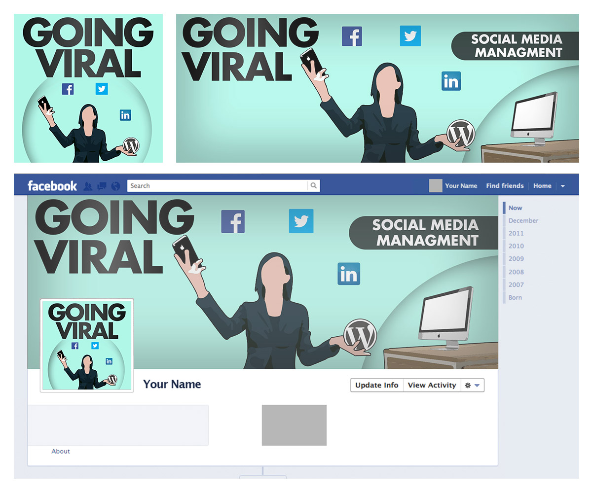 Facebook Design by Perry Misloski for Going Viral | Design #2085310