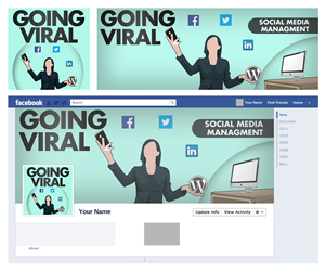 Design Facebook par Perry Misloski pour Going Viral | Design #2085310