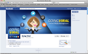 Facebook Design Project - Going Viral | Facebook Design by earldesigns