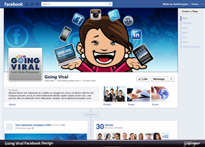 Facebook Design by gekgrfx for Going Viral | Design: #2075803