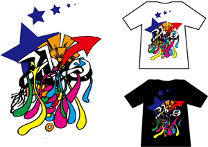T-shirt Design by GC