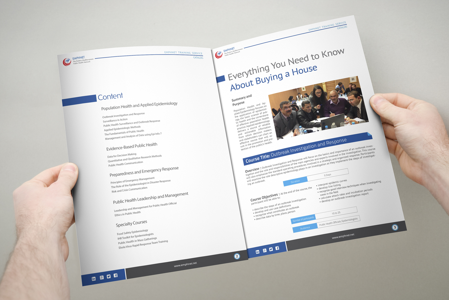 Catalogue Design by iTech Graphics for EMPHNET | Design #9244338