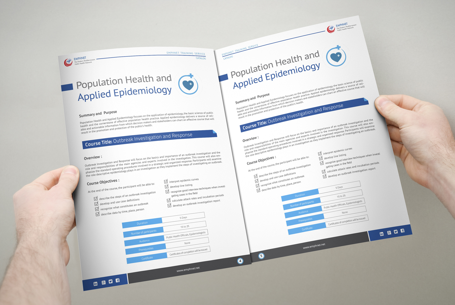 Catalogue Design by iTech Graphics for EMPHNET | Design #9245527