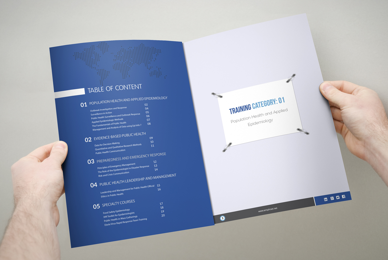 Katalog-Design von iTech Graphics für EMPHNET | Design #9245756