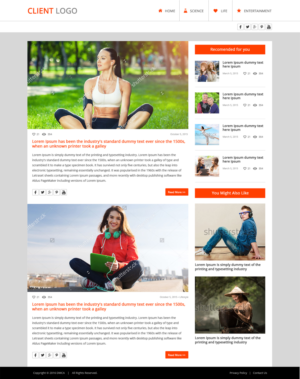 Web Design by Creative Designer