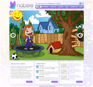 Diseño Web por Jagannath para Nabee Productions | Diseño: #422519