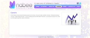 Diseño Web por Jagannath para Nabee Productions | Diseño: #422579