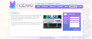 Diseño Web por Jagannath para Nabee Productions | Diseño: #422626