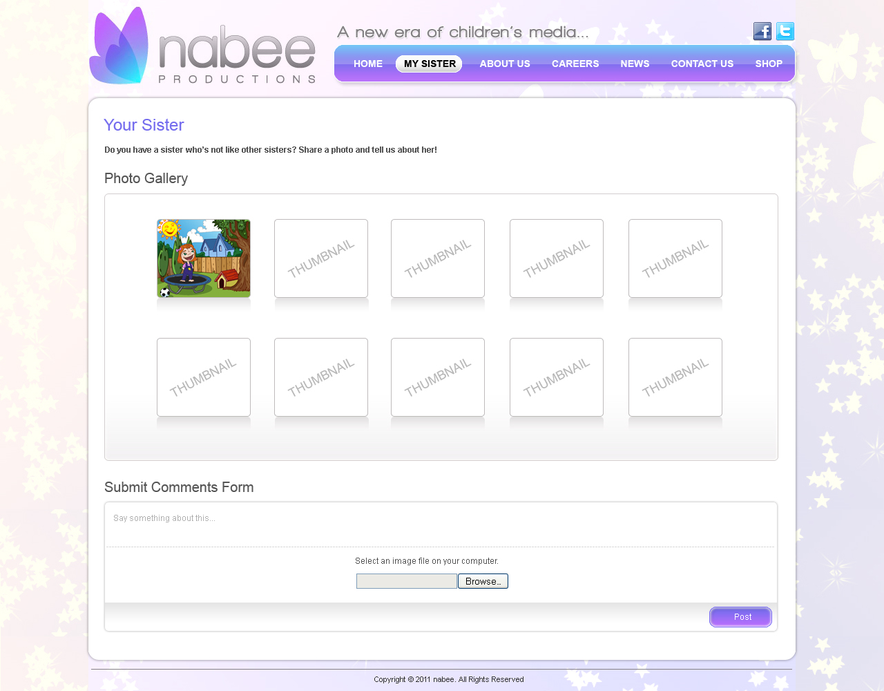 Web Design by Jagannath for Nabee Productions | Design #422656