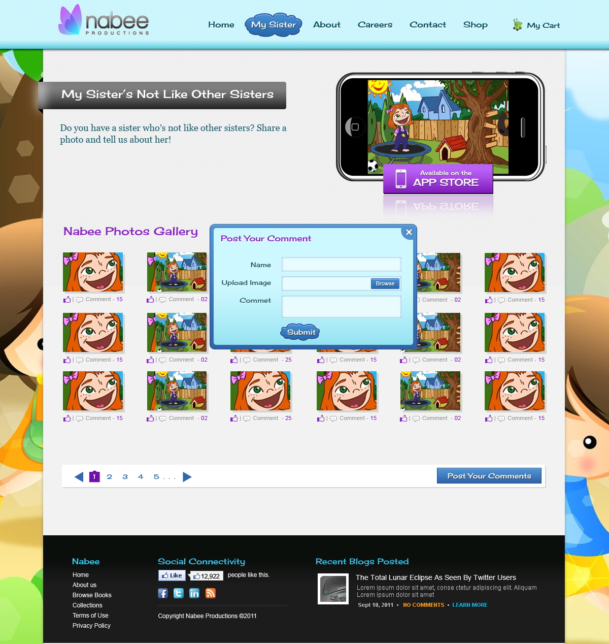 Web-Design von the-lion-king für Nabee Productions | Design #423696