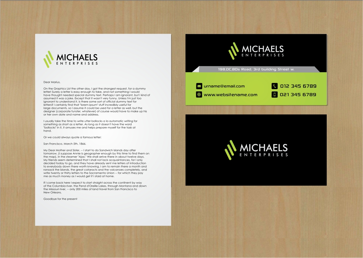 Logo Design by Crea8iveMind for Michaels Enterprises | Design #9253414
