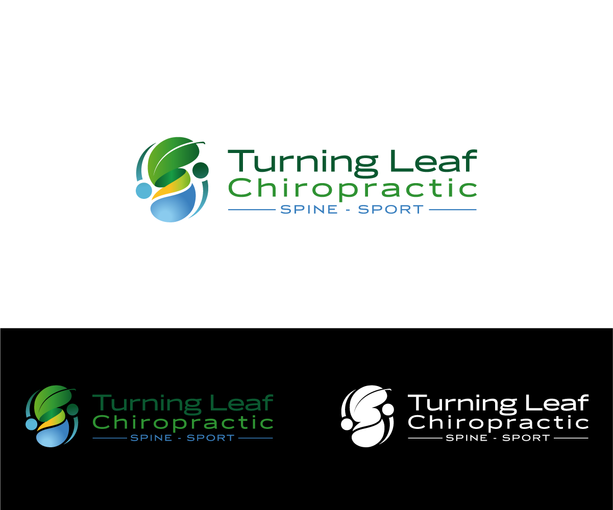 Diseño de Logo por GliderGraphx para Turning Leaf Chiropractic - Spine & Sport | Diseño #2037878