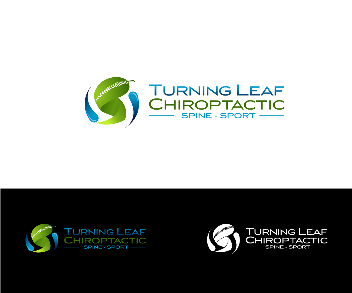 Design de Logo par GliderGraphx pour Turning Leaf Chiropractic - Spine & Sport | Design #2050593