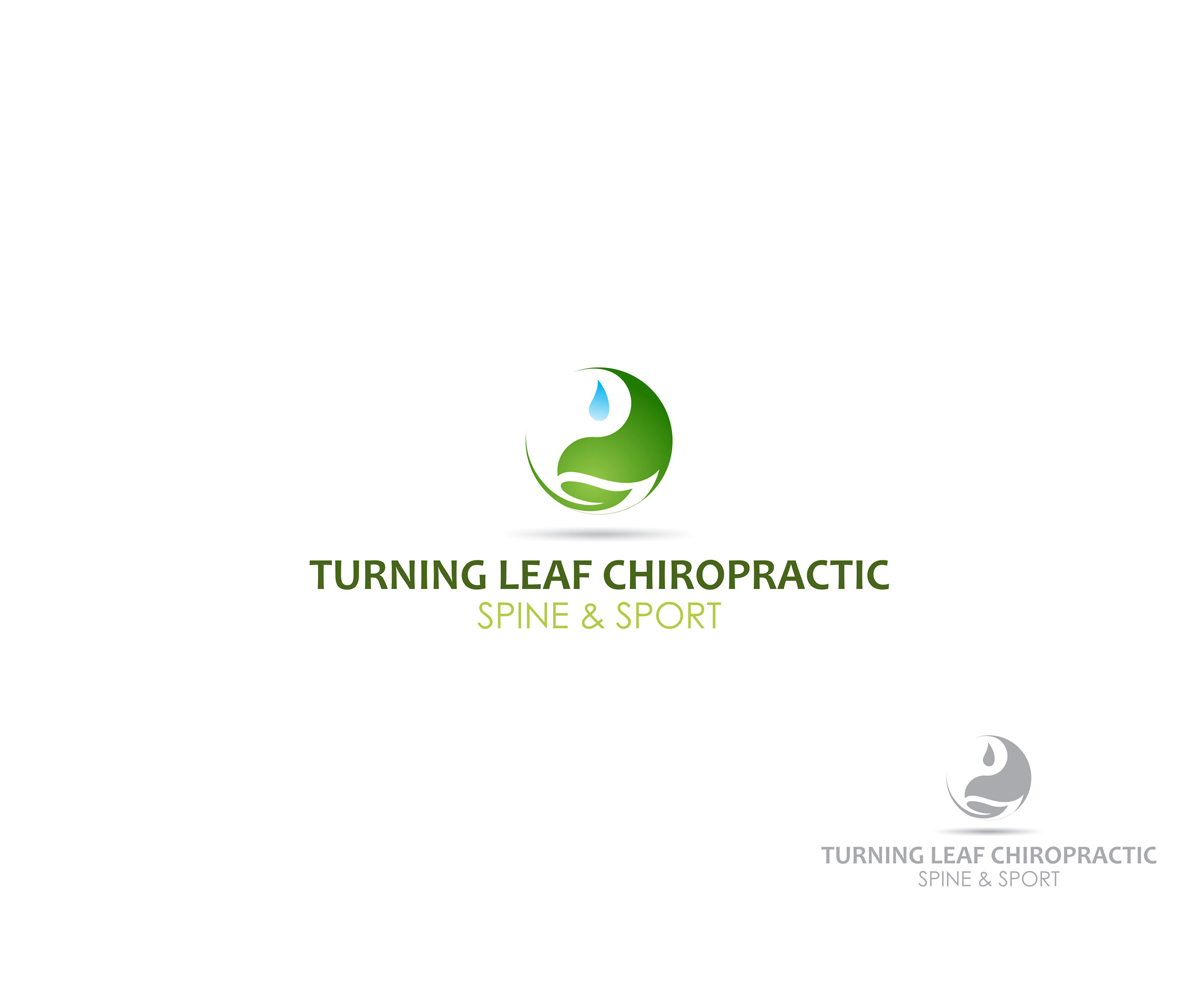 Logo Design by BaSumi for Turning Leaf Chiropractic - Spine & Sport | Design #2042363