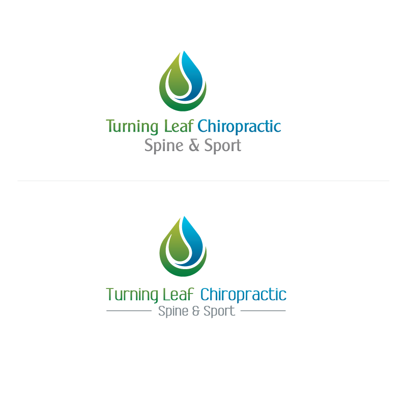 Logo-Design von Lancer für Turning Leaf Chiropractic - Spine & Sport | Design #2036499