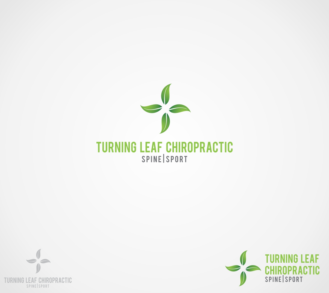 Diseño de Logo por Naavyd para Turning Leaf Chiropractic - Spine & Sport | Diseño #2139122