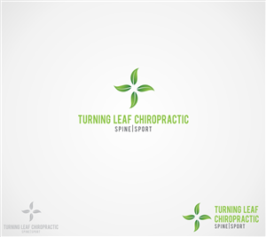 Diseño de Logo por Naavyd para Turning Leaf Chiropractic - Spine & Sport | Diseño: #2139122