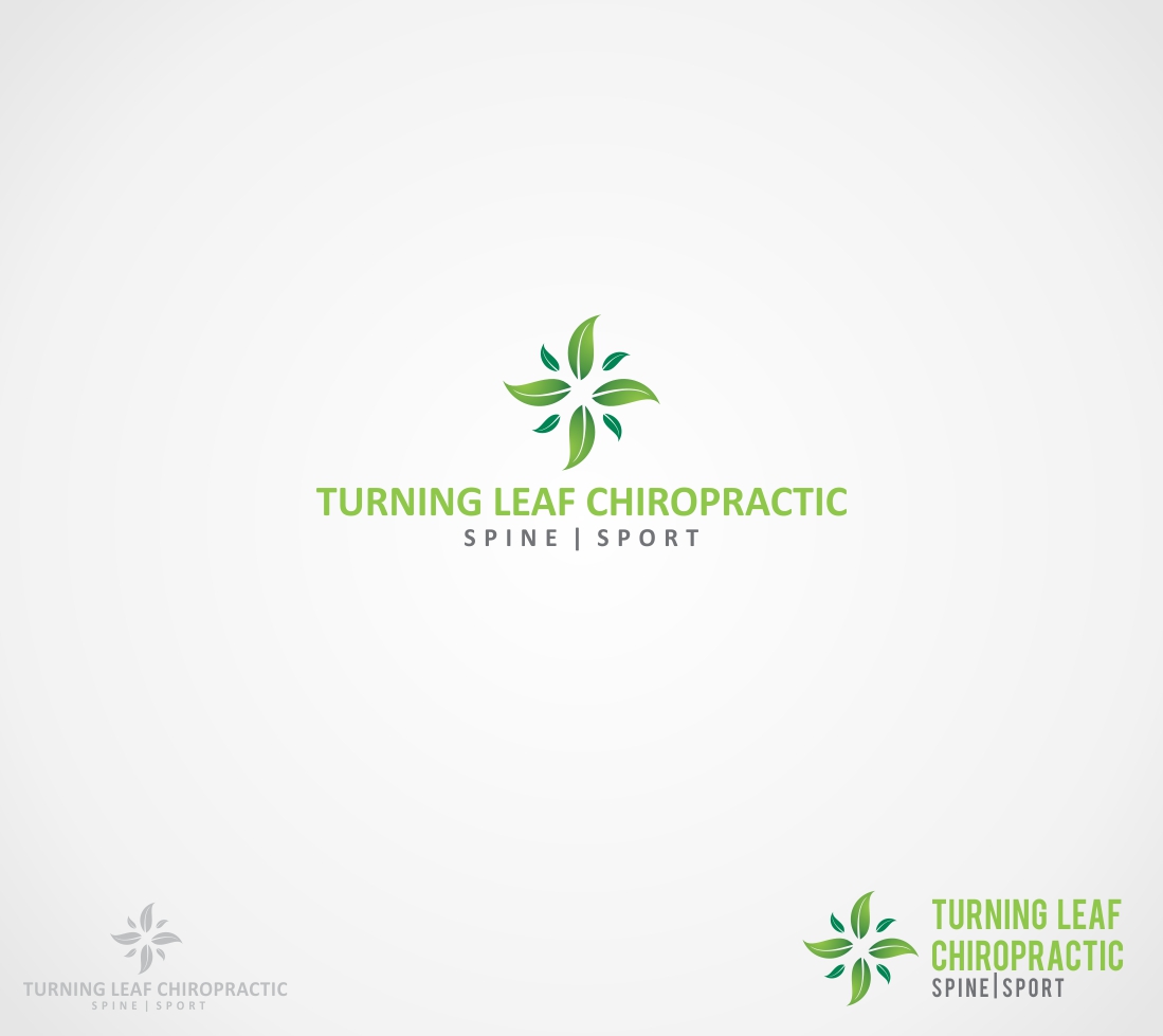Diseño de Logo por Naavyd para Turning Leaf Chiropractic - Spine & Sport | Diseño #2139151