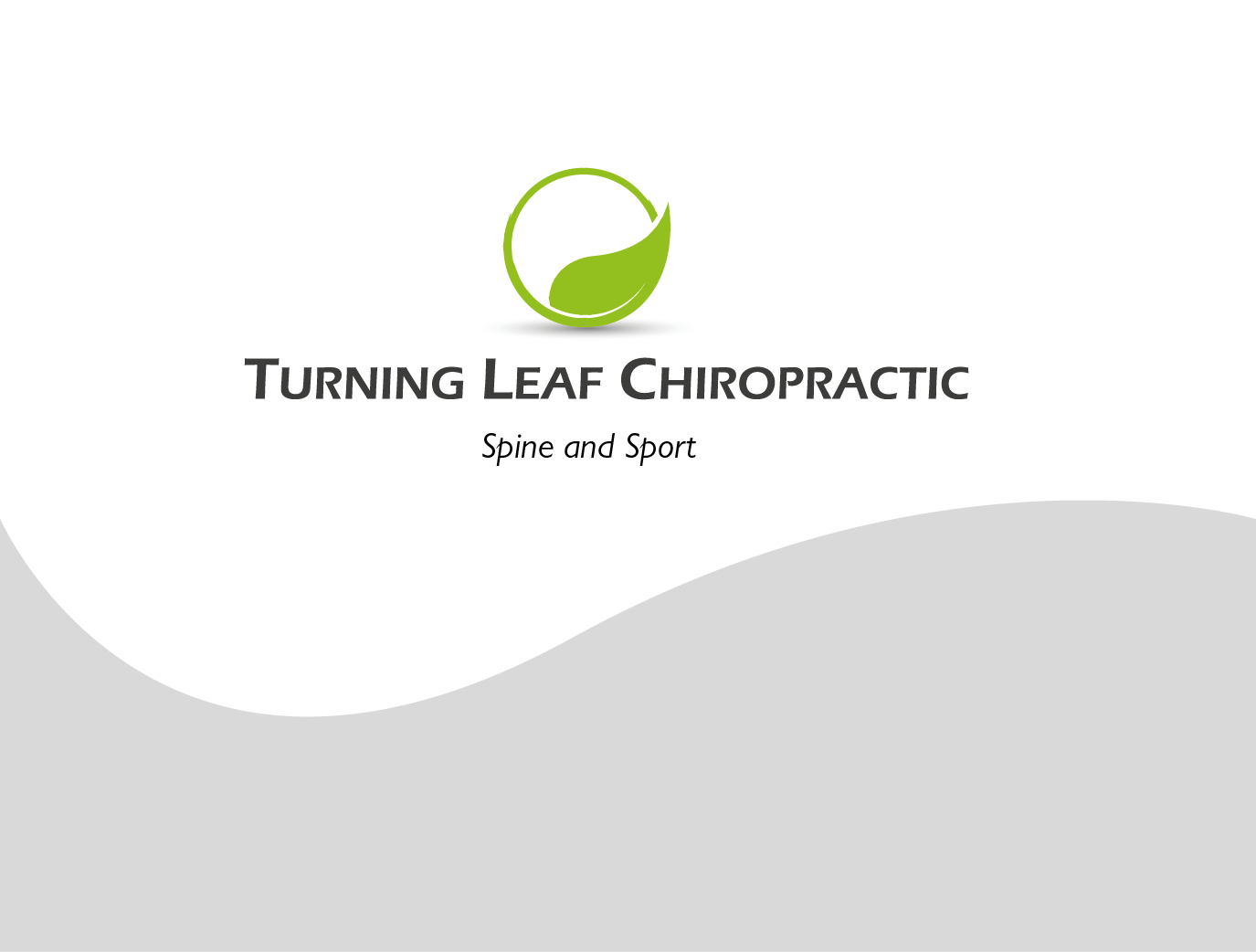 Logo Design by Pv_999 for Turning Leaf Chiropractic - Spine & Sport | Design #2032324