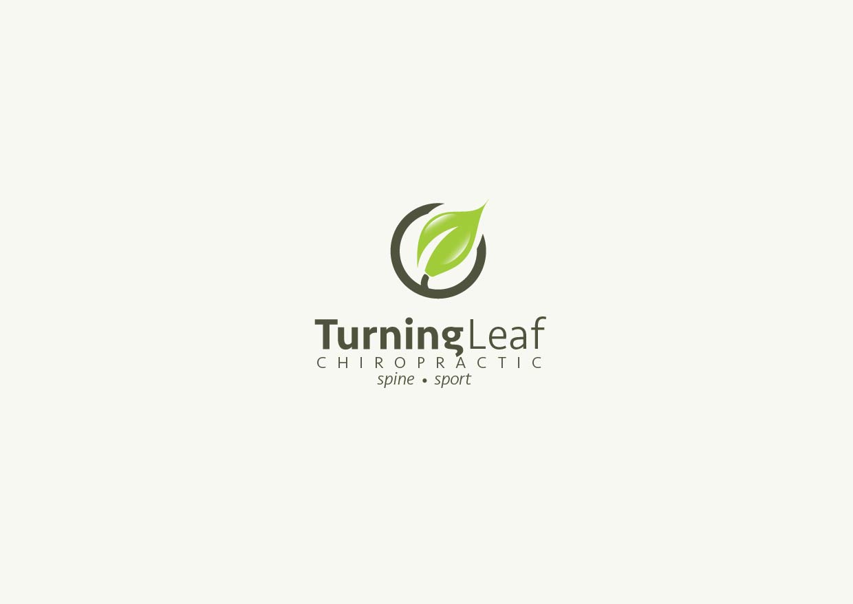 Diseño de Logo por kelvinotis para Turning Leaf Chiropractic - Spine & Sport | Diseño #2112091