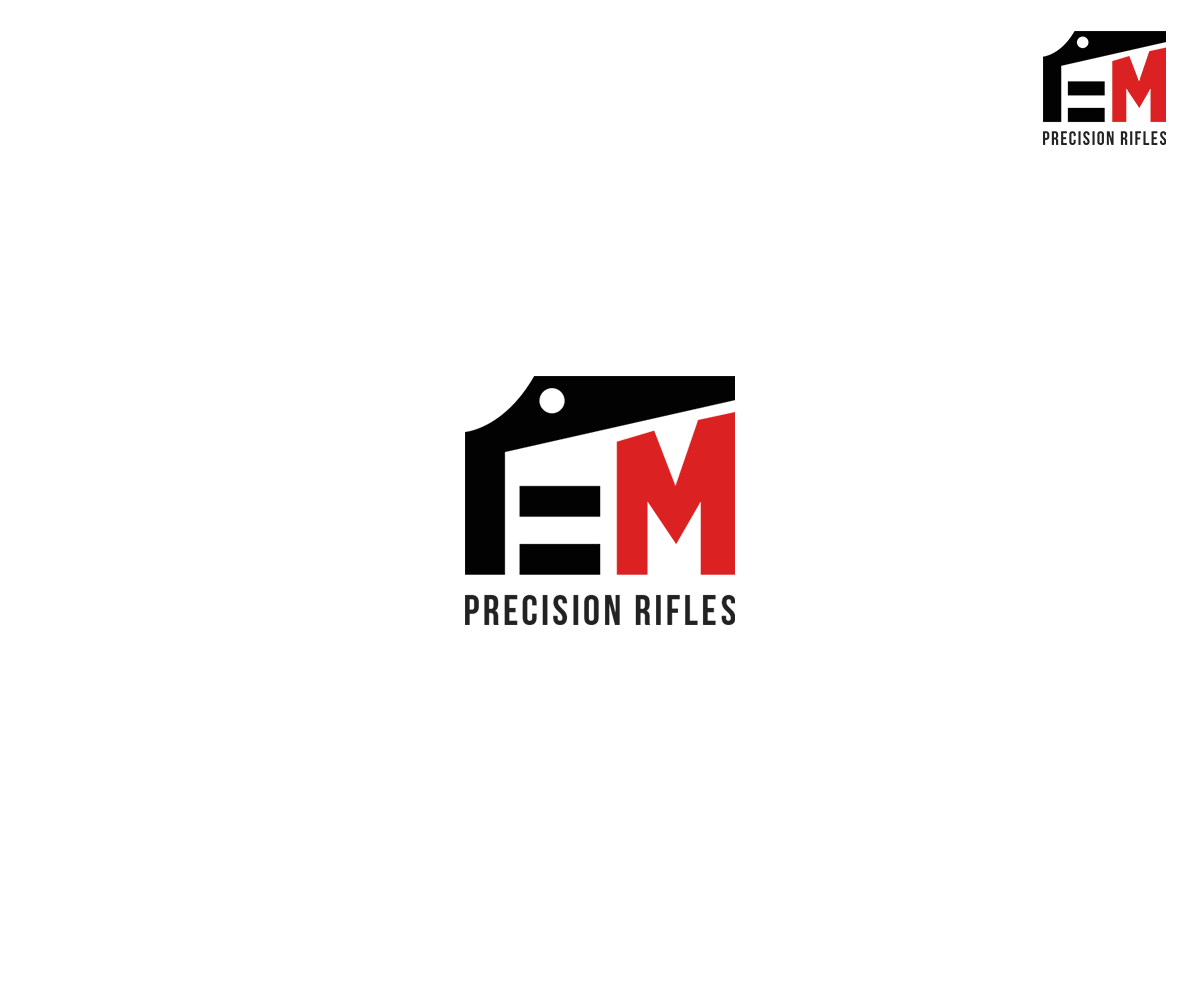 Logo Design by DEZIGN RABBIT for EM Precision Rifles | Design #9256102
