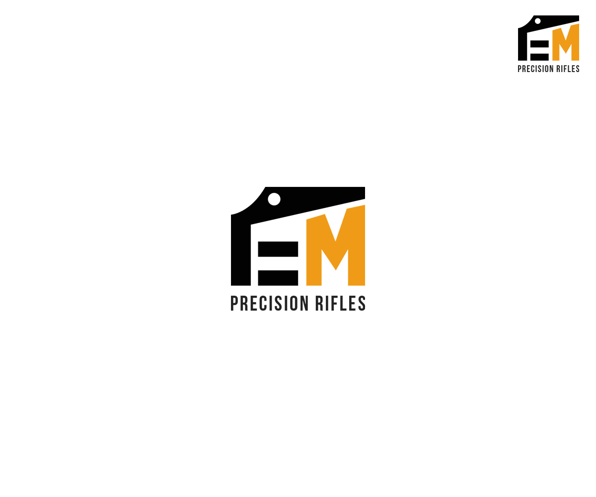 Logo Design by DEZIGN RABBIT for EM Precision Rifles | Design #9256103