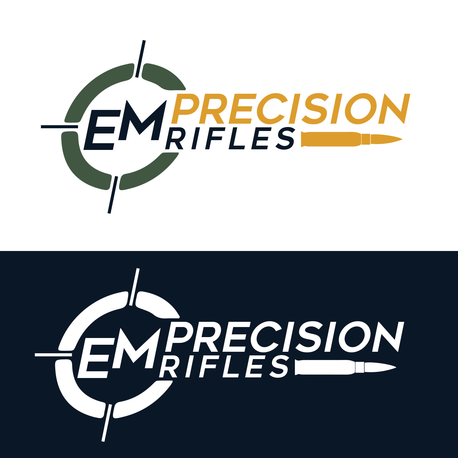 Logo Design by vp.salim for EM Precision Rifles | Design #9268633