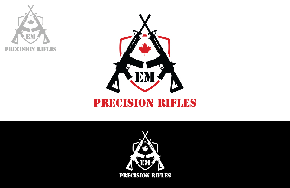 Logo Design by Bryan Andrews for EM Precision Rifles | Design #9259533