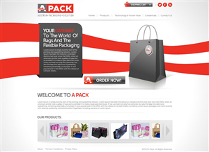 Diseño Web por TechWise para A-Pack Packaging GmbH | Diseño #2047638