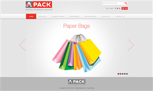 Web Design by TechWise for A-Pack Packaging GmbH | Design: #2047643