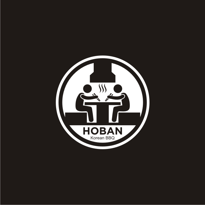 Logo Design by arrisku98 for Hoban Korean BBQ, LLC. | Design #9275848