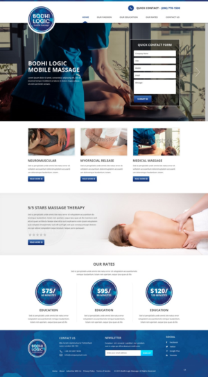 Diseño Web por pb para Bodhi Logic | Diseño: #9252963