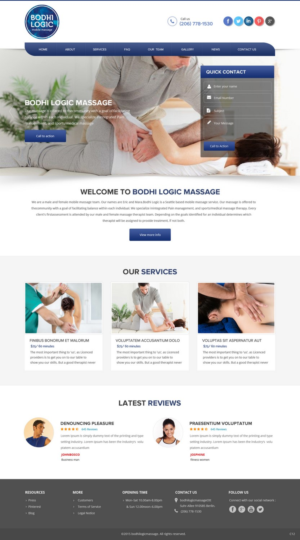 Diseño Web por pb para Bodhi Logic | Diseño: #9252964