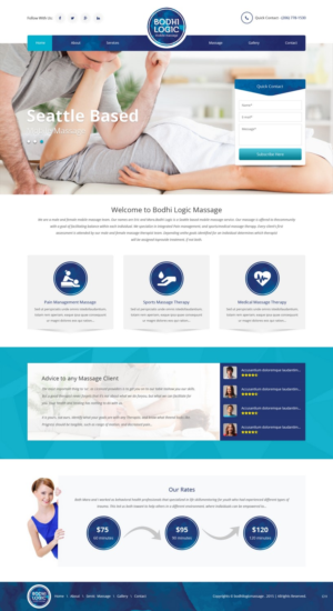Web-Design von pb für Bodhi Logic | Design: #9252967