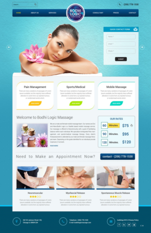 Web-Design von pb für Bodhi Logic | Design: #9252969
