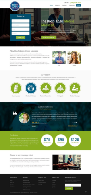 Web-Design von pb für Bodhi Logic | Design: #9252977