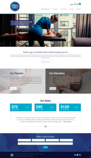 Web-Design von pb für Bodhi Logic | Design: #9252989