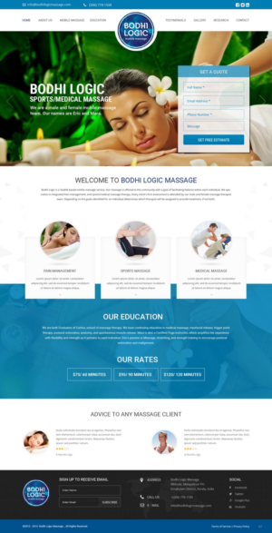 Web-Design von pb für Bodhi Logic | Design: #9264857