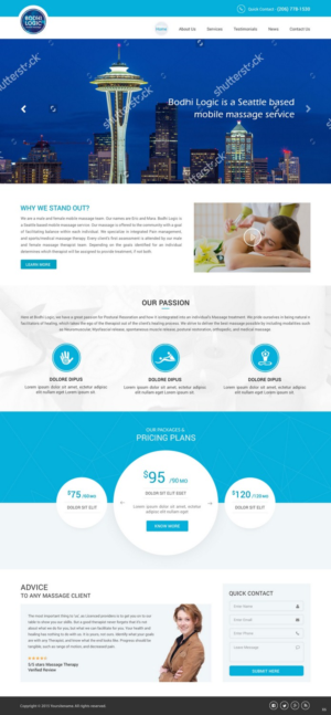 Web-Design von pb für Bodhi Logic | Design: #9264859