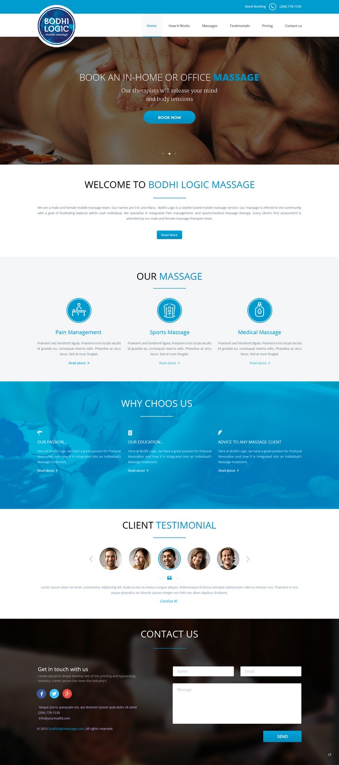 Diseño Web por pb para Bodhi Logic | Diseño #9264864
