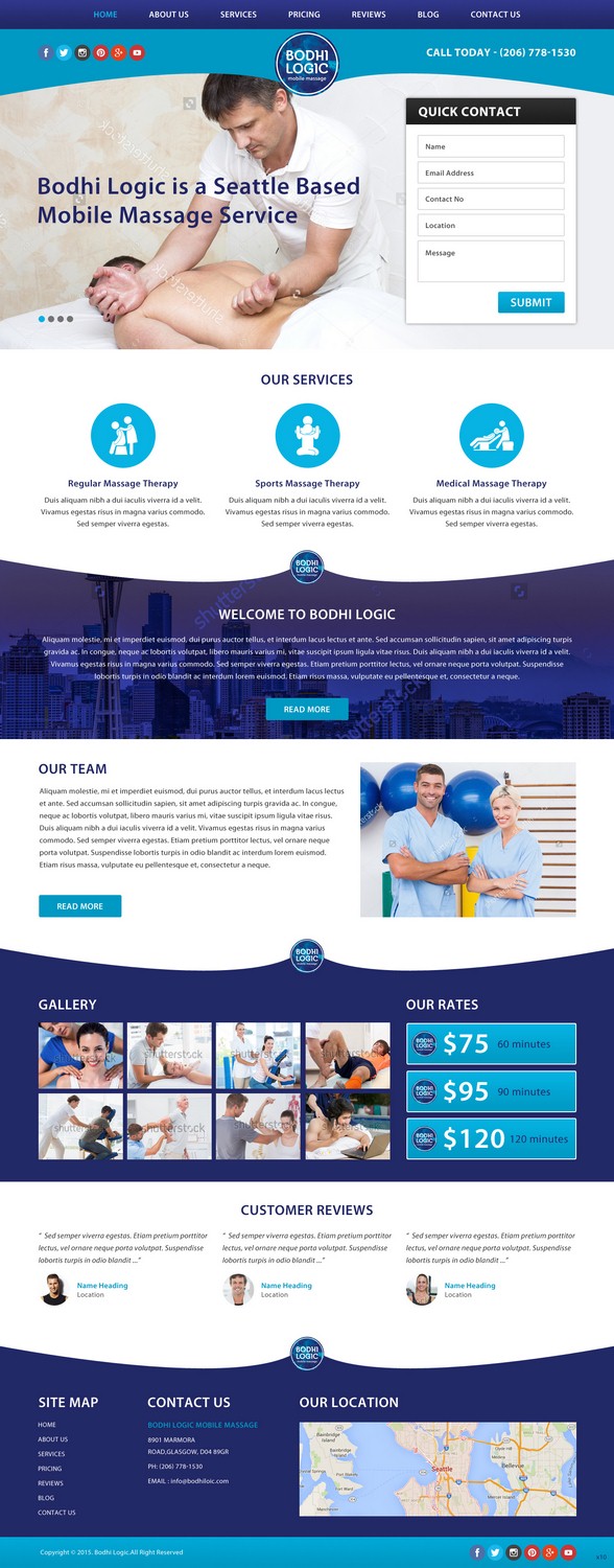 Diseño Web por pb para Bodhi Logic | Diseño #9264865