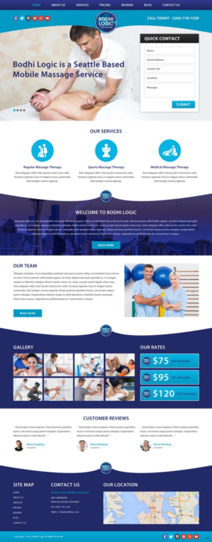 Web-Design von pb für Bodhi Logic | Design: #9264865