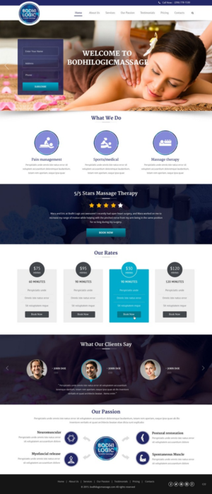 Web-Design von pb für Bodhi Logic | Design: #9264867