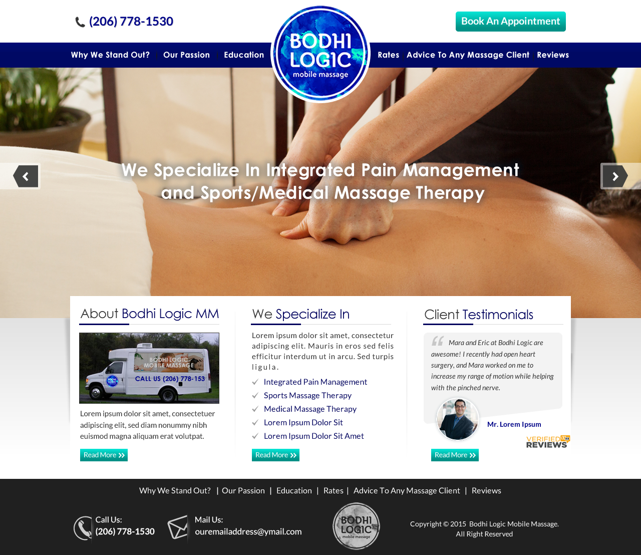 Web Design by Sbss for Bodhi Logic | Design #9250759