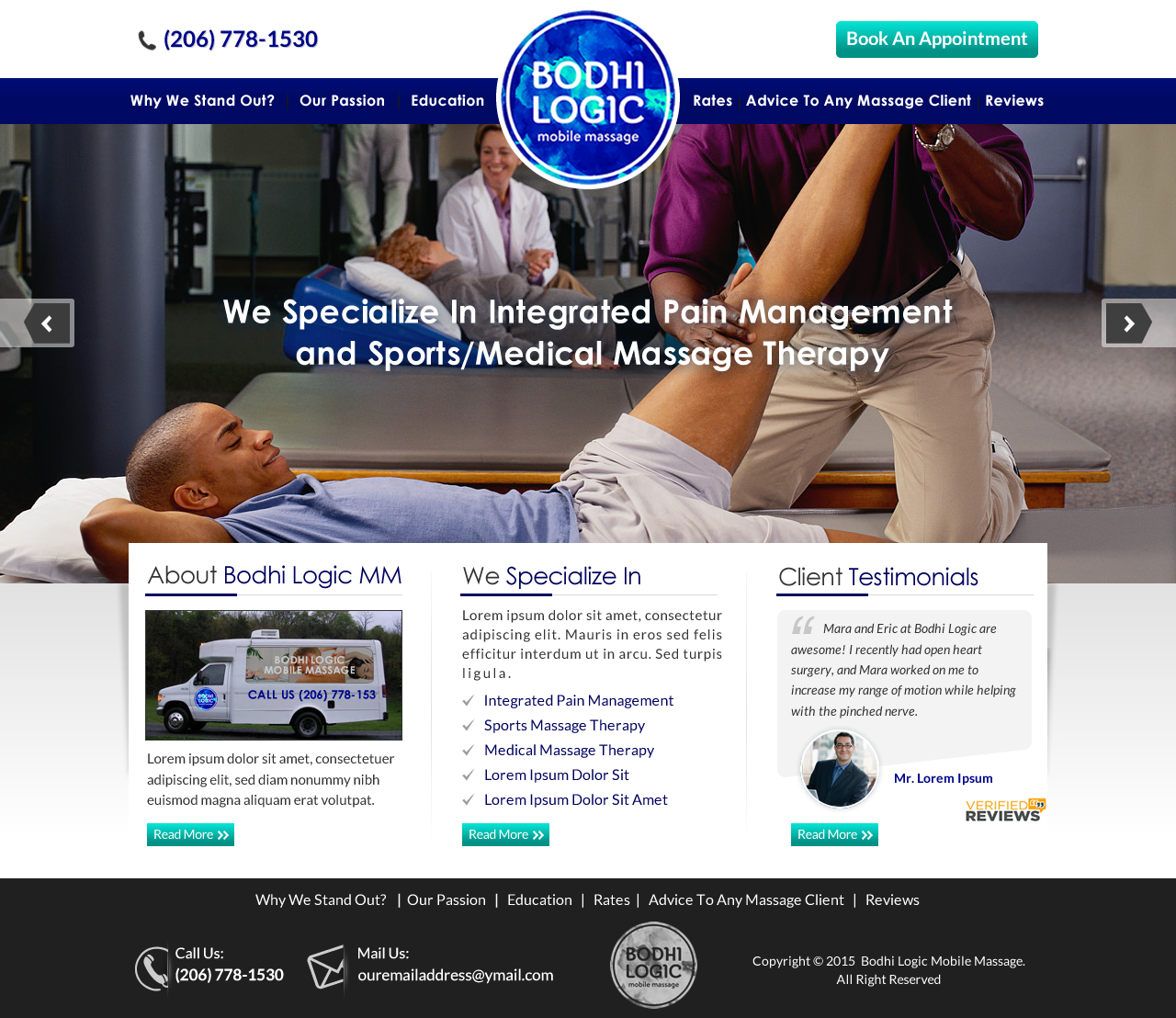 Web Design by Sbss for Bodhi Logic | Design #9250761