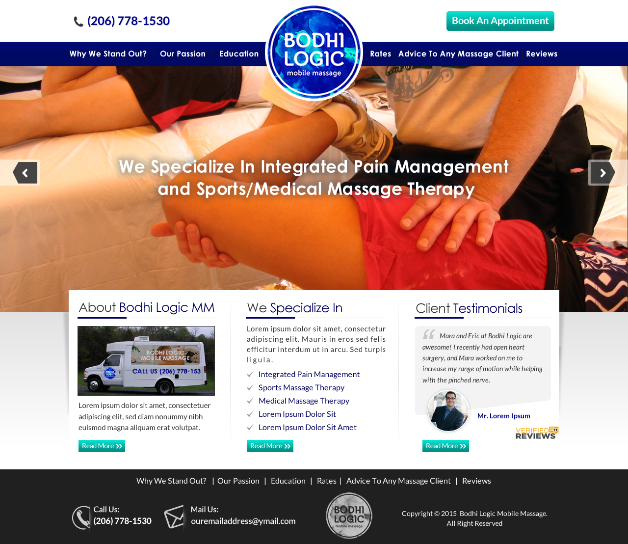 Web Design by Sbss for Bodhi Logic | Design #9250762