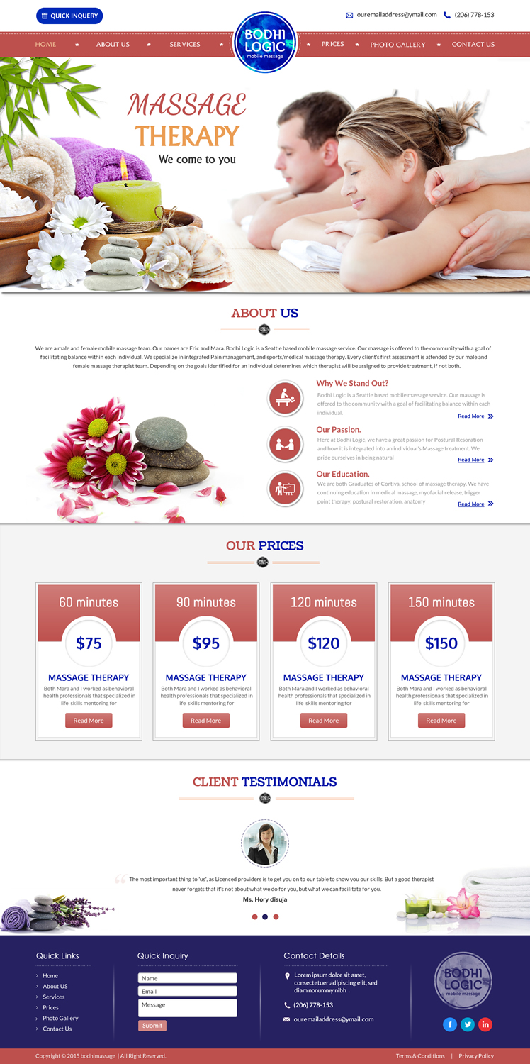 Diseño Web por Sbss para Bodhi Logic | Diseño #9251530