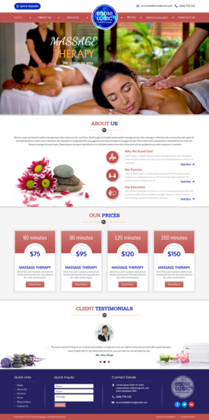 Diseño Web por Sbss para Bodhi Logic | Diseño: #9251536