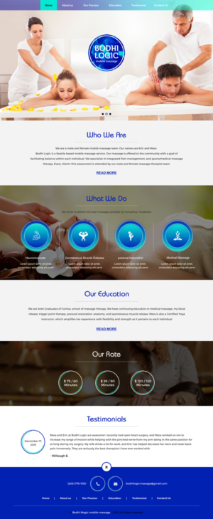 Diseño Web por rightway para Bodhi Logic | Diseño: #9248940