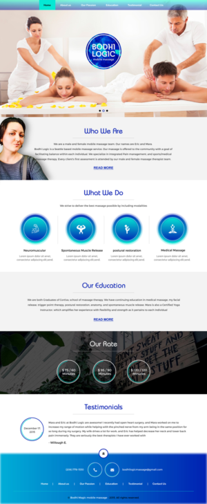 Diseño Web por rightway para Bodhi Logic | Diseño: #9249588